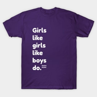 Girls like girls Hailey Kiyoko T-Shirt